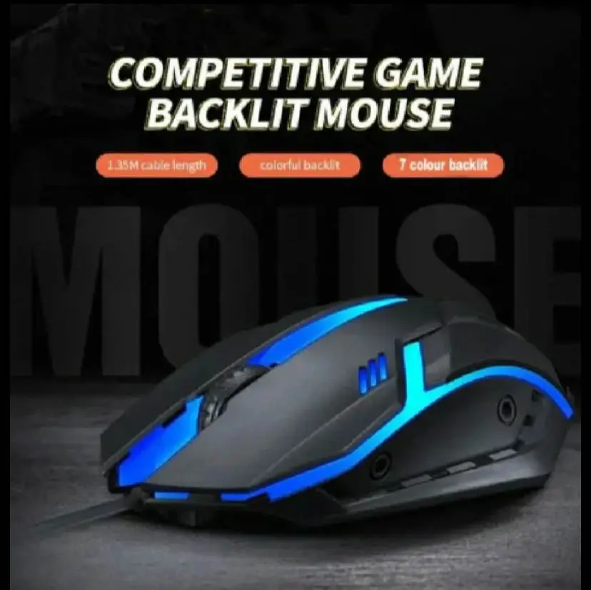 Compact Wireless RGB Gaming Mouse - 1 Pcs image 3